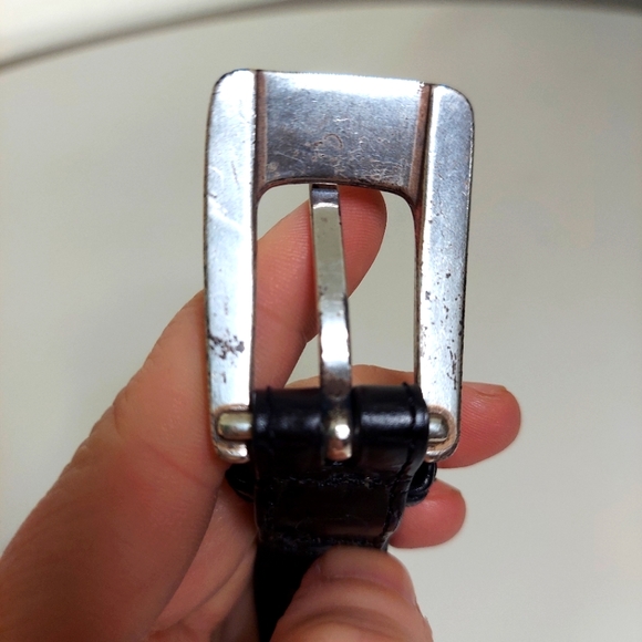 Brighton Black Leather W/ Various Animal Patterned Metal Embellished Belt - Picture 12 of 16